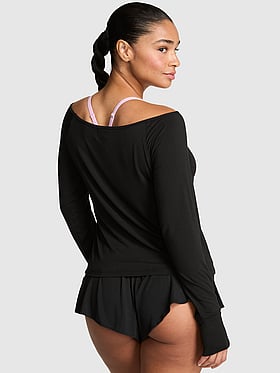 24/7 Lounge Modal Off-The-Shoulder Top