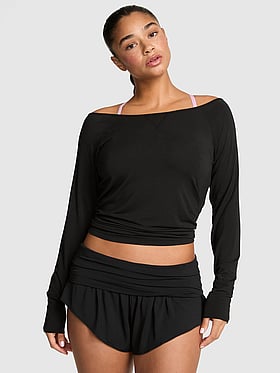24/7 Lounge Modal Off-The-Shoulder Top
