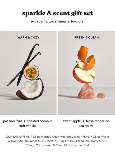Buy 4-Piece Exclusive Shimmer Mist Gift Set, Assorted - Order Gift