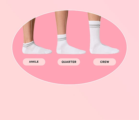 <p>The perfect socks for all your shoes.</p>