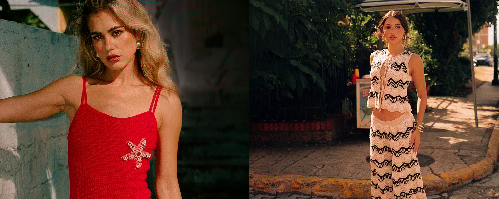 New from Capittana. Meet the brand whose name is synonymous with strong, confident, and independent women who live life with passion. Featuring styles made to keep your summer wardrobe effortless and elevated.