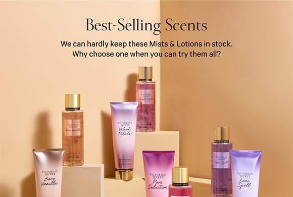 <p>Best Selling Scents. We can hardly keep these Mists &#38; Lotions in stock. Why choose one when you can try them all?</p>