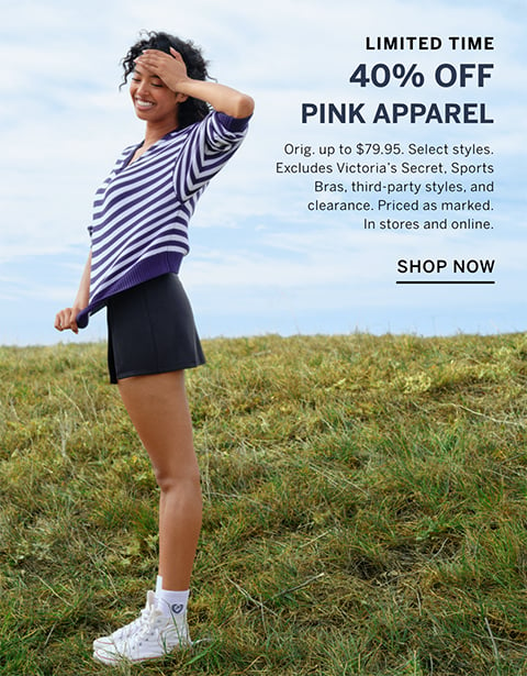 Victoria Secret PINK Set Tank Top & Shorts XS Pink Black Ribbed Ultimate  Tie Dye