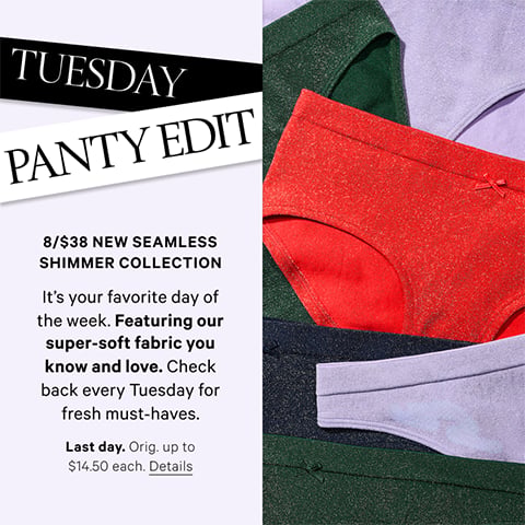8/$38 Panties - Victoria's Secret