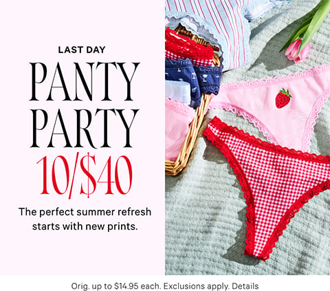 10/$40 Panties - Victoria's Secret