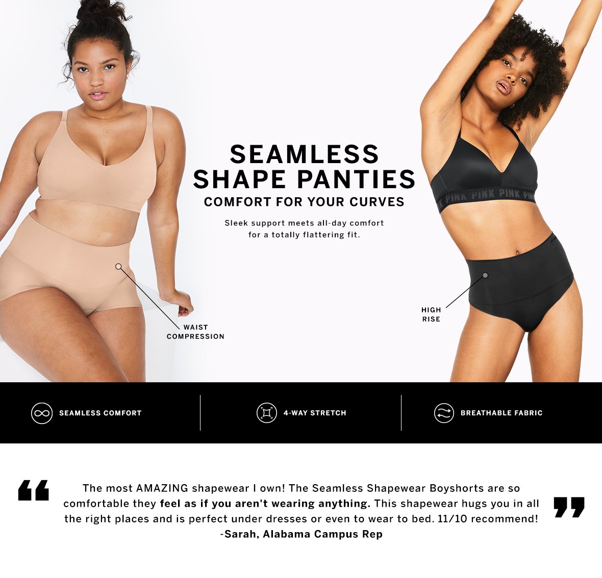 Victoria secret seamless boyshorts Clearance