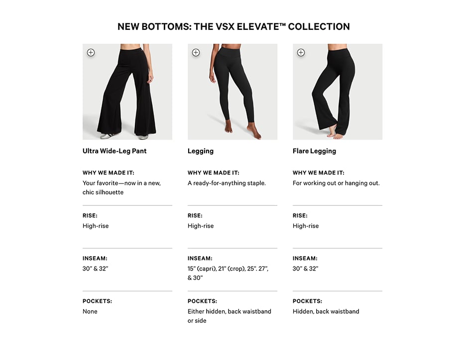 New Bottoms The VSX Elevate Collection