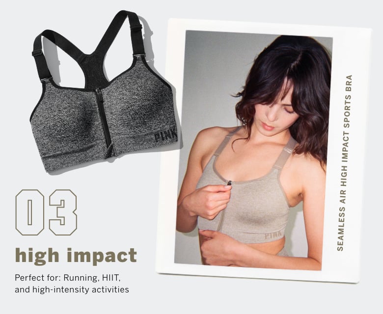 Seamless Air High Impact Sports Bra. Perfect for: Running, HIIT, and high-intensity activities.
