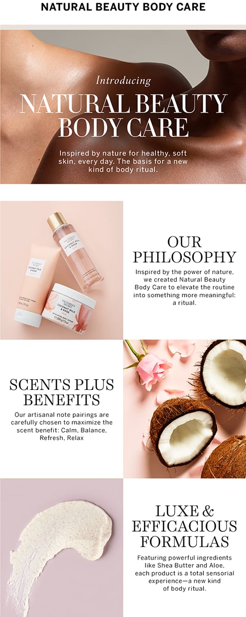 ナチュラルビューティー 角質除去ボディスクラブ Victoria S Secret ビューティー