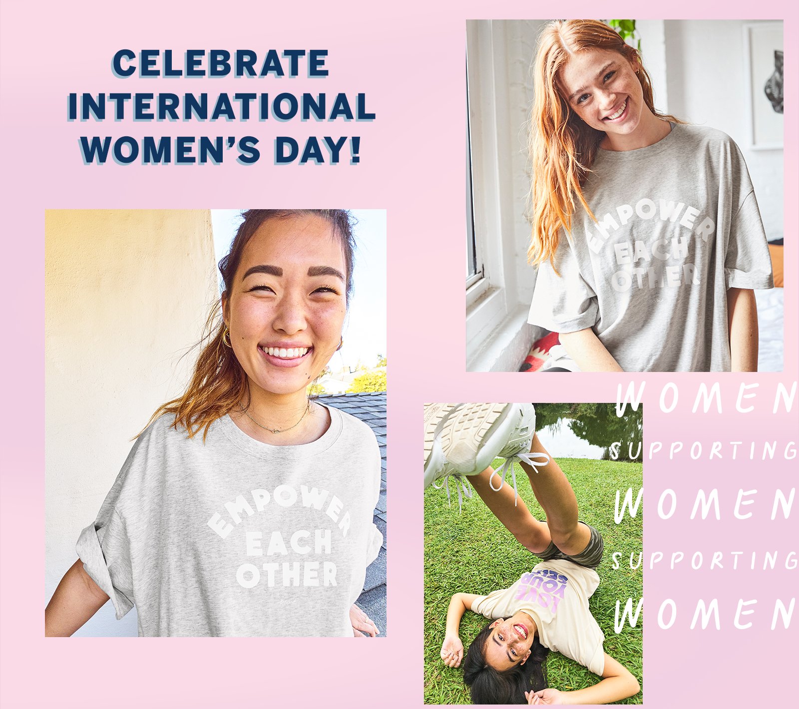 Celebrate International Womens Day! March 8th. Women Supporting Women. Women Supporting Women.