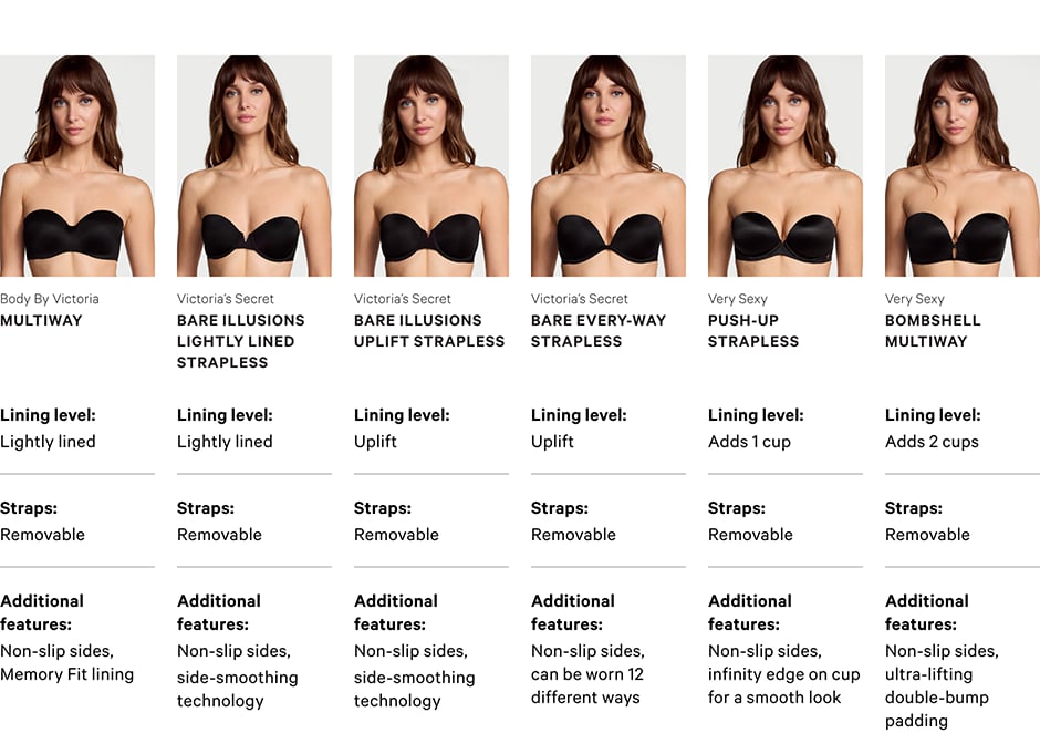 Buy Bombshell Add-2-Cups Push Up Strapless Bra, Sweet Praline - Order ...