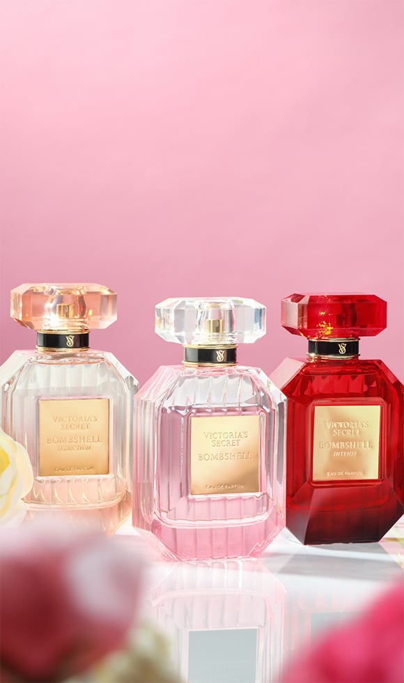 Bombshell Fine Fragrance Collection. Theres a Bombshell in all of us. Fresh, floral fragrances featuring our signature flower, the Peony. Click to Shop the Collection.
