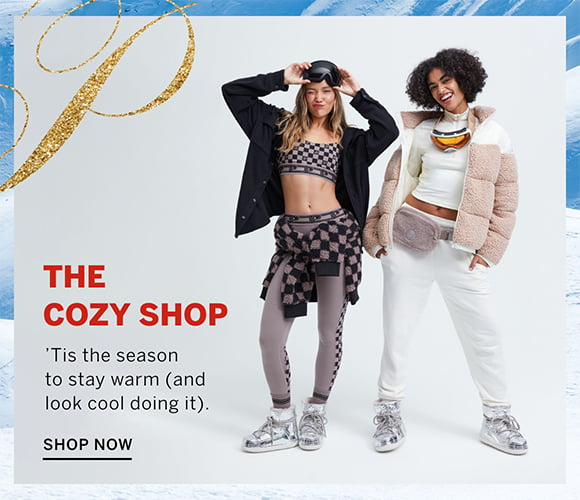 The Cozy Shop. Tis the season to stay warm (and look cool doing it). Shop Now.