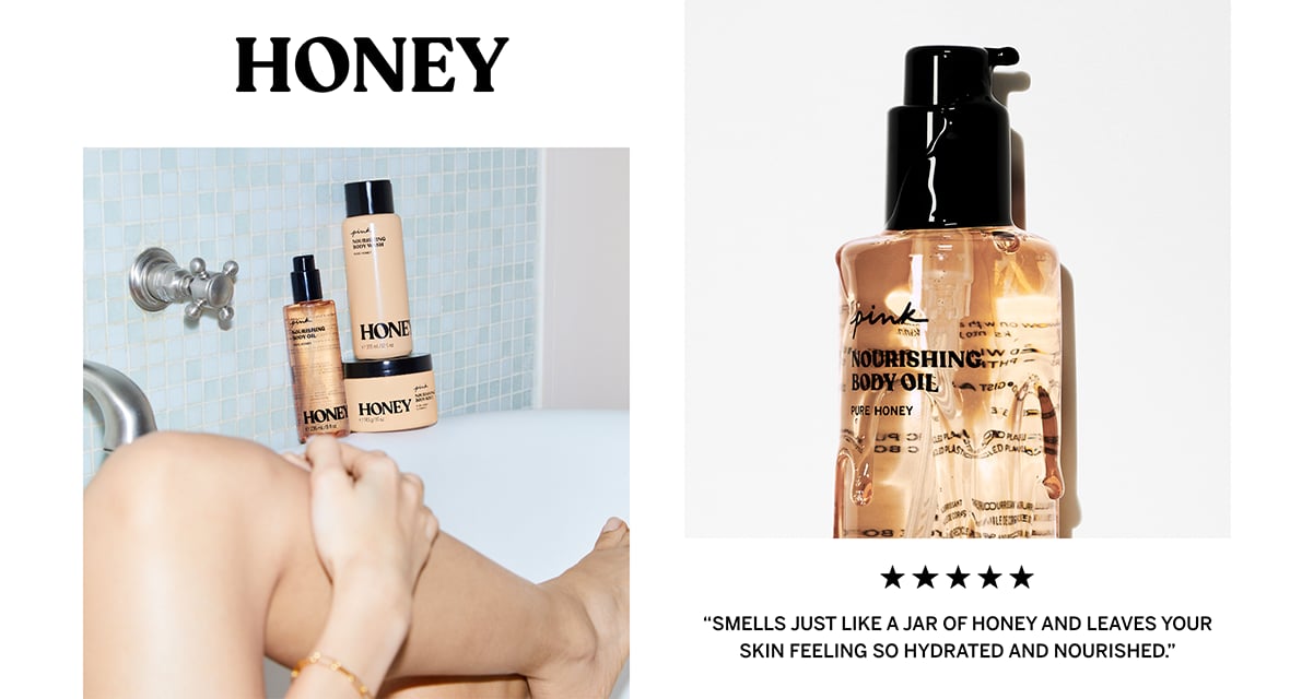 Honey. &#34;Smells just like a jar of honey and leaves your skin feeling so hydrated and nourished.&#34;