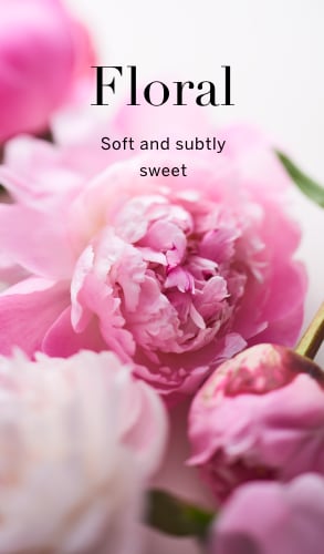 Floral. Soft and subtly sweet.