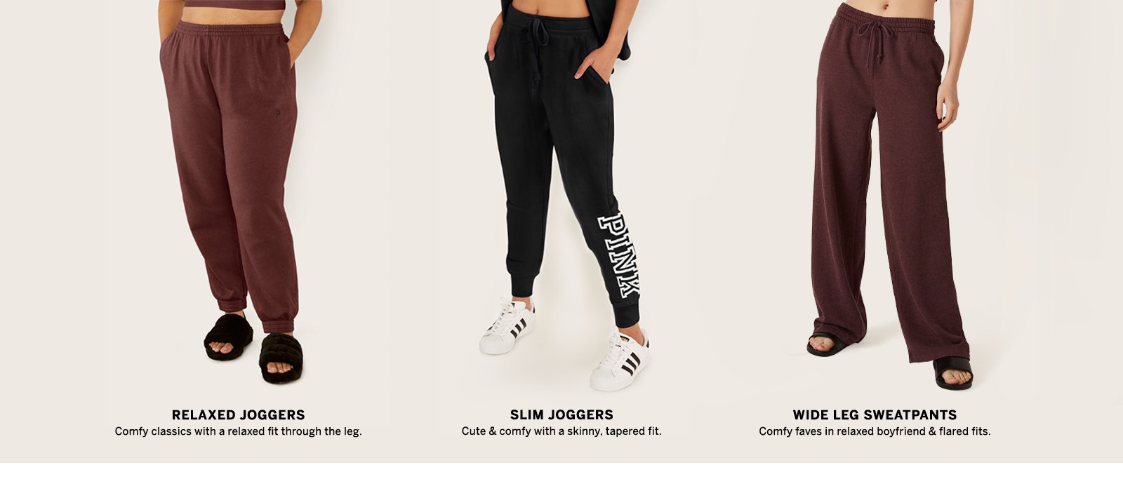 pink jogging outfits