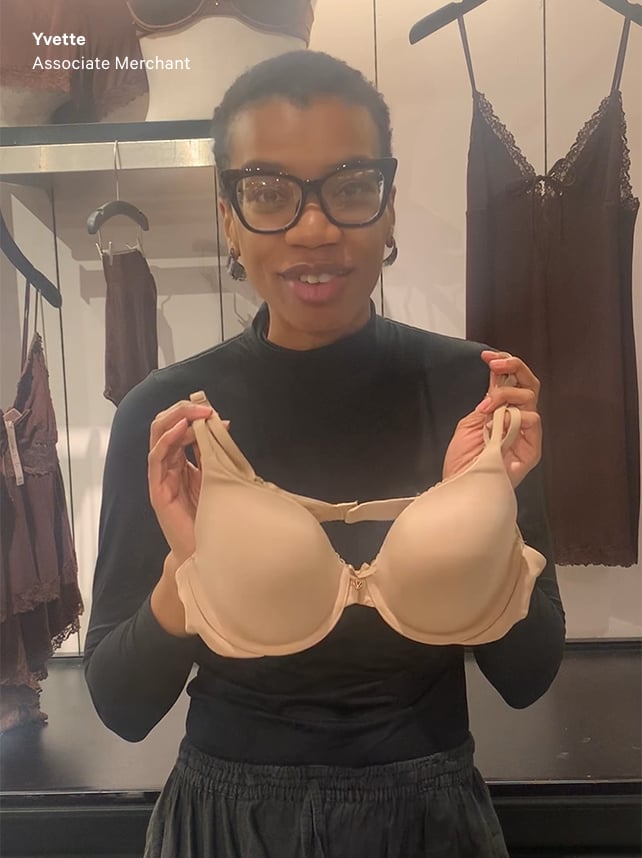 Lightly Lined Full-Coverage Bra