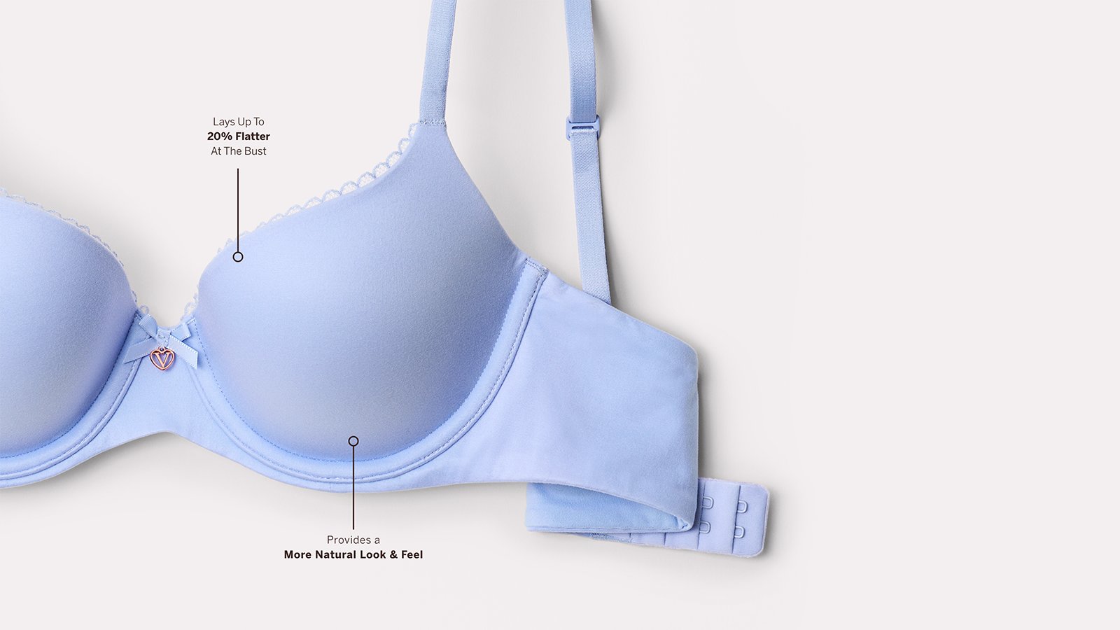 The New Infinity Edge.&#160;Your favorite lightly lined styles are better than ever. Featuring our #1 Bra: The Body by Victoria Lightly Lined Full Coverage. Click to shop lightly lined bras.