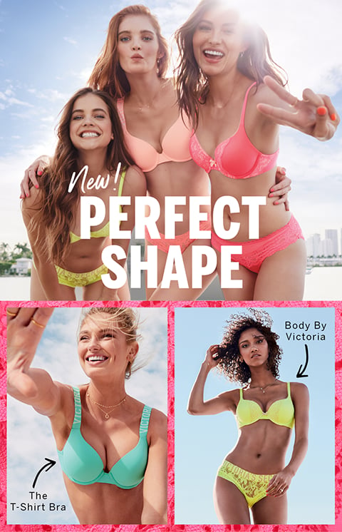 New: Perfect Shape Bras - Victoria's Secret