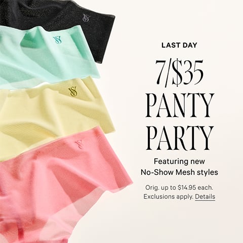 7/$35 Panties - Victoria's Secret