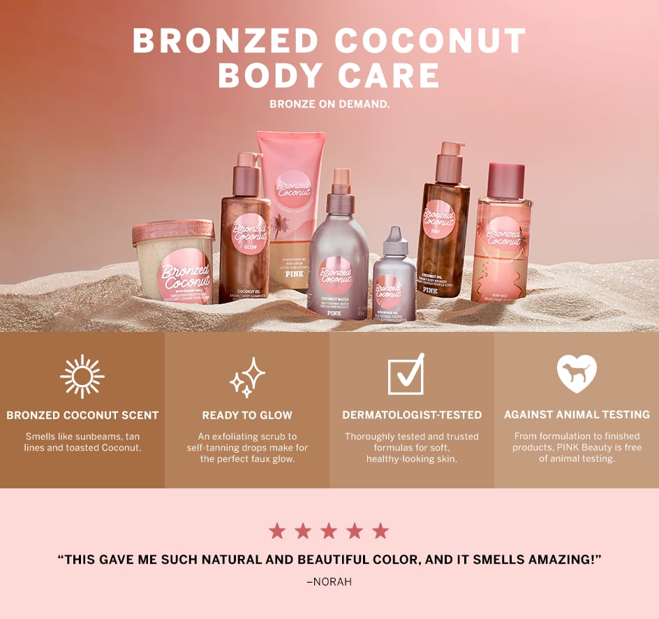 autobiografie diepgaand kern Bronzed Coconut Self-Tanning Drops with Monoï Oil - Victoria's Secret Beauty