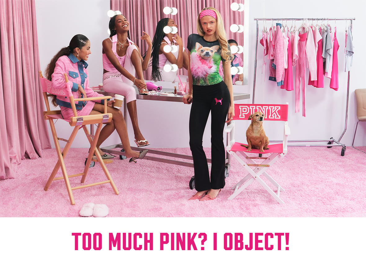 Too much pink? I object!