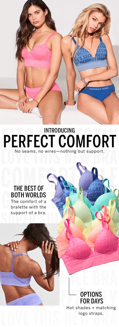 Seamless Collection: Perfect Comfort Bras & Panties - Victoria's