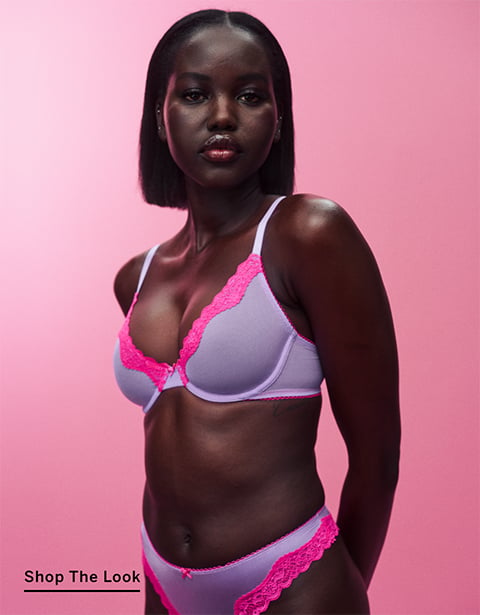 Pink Women's Bras: Shop Sexy Push Up Bras, T-Shirt Bras & More