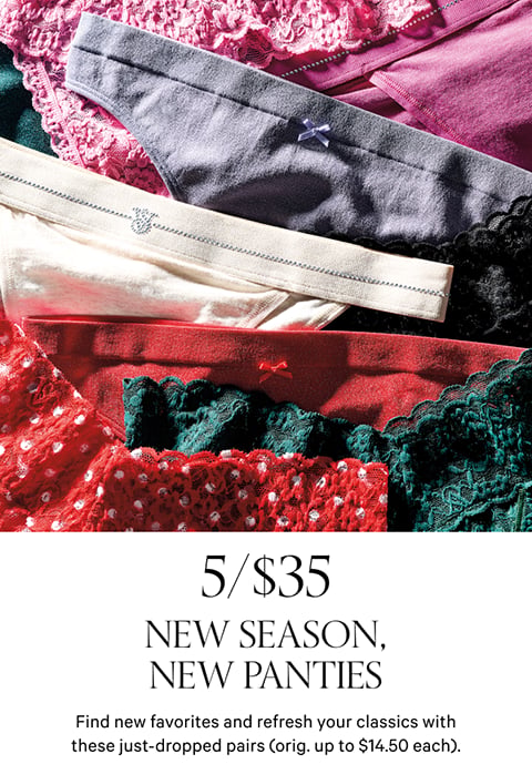 5 for $35 Panty Sale - Victoria's Secret