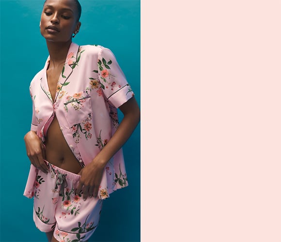Signature Satin. From PJ parties to girls night in-sleep in luxury season after season. Soft and Sleek. Luxurious. Smooth, Glossy Shine. Relaxed Fit.