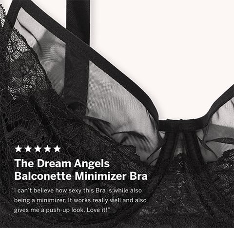 Lace Balconette Minimizer Bra