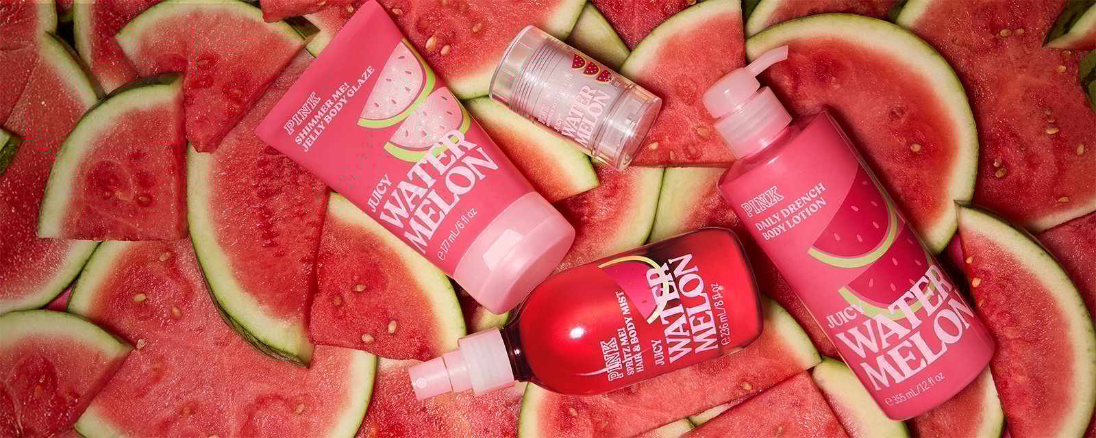 <p>Juicy Watermelon. Keep it fresh with NEW beauty icons, packed full of summer glow.</p>