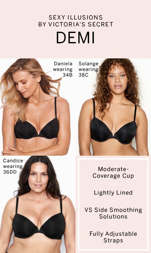 Buy Lightly-Lined Demi Bra - Order Bras online 5000005883 - Victoria's  Secret US