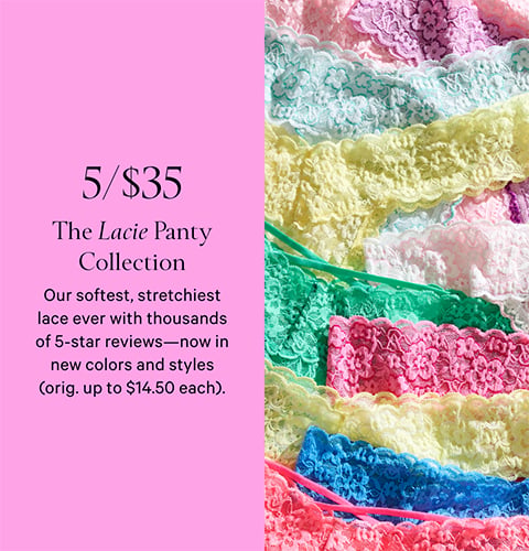 Victoria's Secretセール 5 for $35 Panty Sale - Victoria's Secret