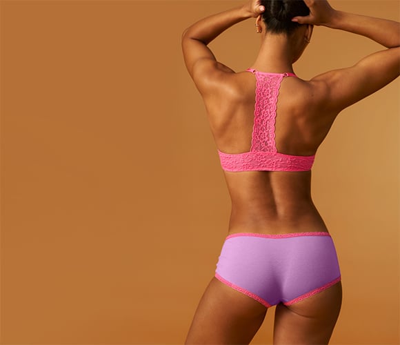 5/$35. New Lace-Trim Boyshort Panties.Femme lace-trim details meet a full-coverage, cotton silhouette for a super-comfy pair (orig. up to $14.50 each). Shop 5/$35 Panties.