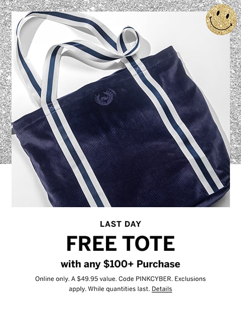 Victoria's Secret: Free tote offer through Aug. 3 with purchase 