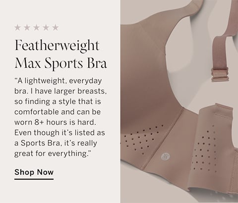 Victoria's Secret - Half the weight, twice the support, three times as  sexy—it all adds up to the new Angel Max Sport Bra from Victoria Sport, at  $49.50.