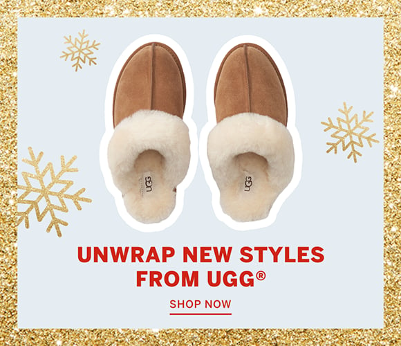 Unwrap New Styles from UGG. Shop Now.