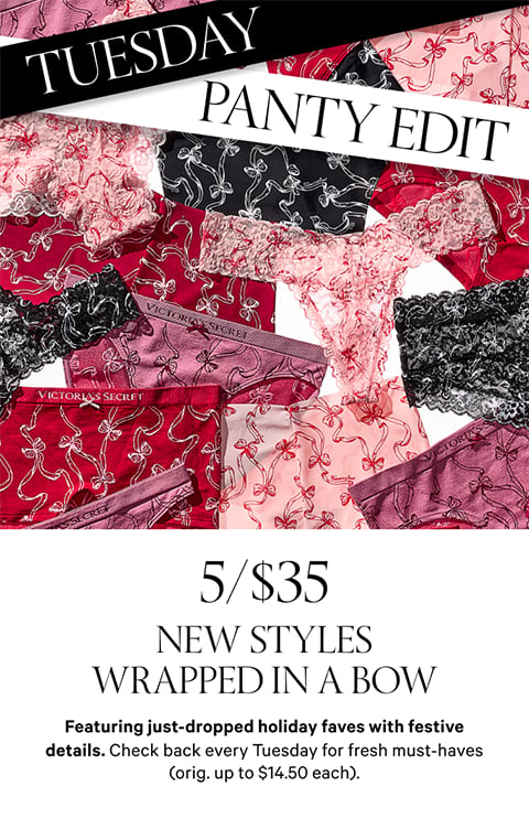 5 for $35 Panty Sale - Victoria's Secret