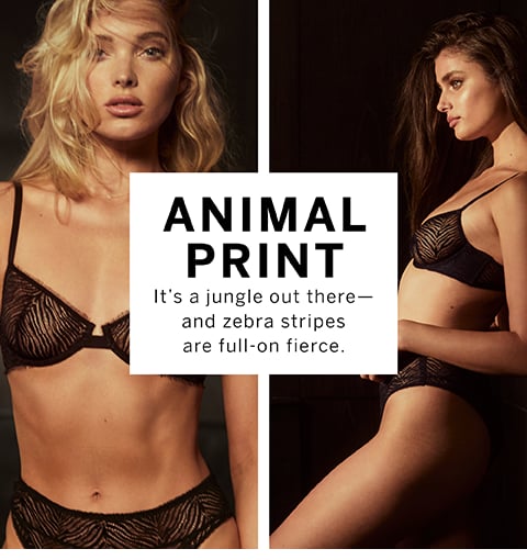 Animal-Print Panties: Leopard, Tiger & Zebra