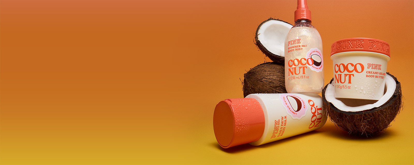 Fresh Coconuts Dropping! Creamy. Shimmery. Buttery. Beachy. Just in time for summer, we went a little (coco)nuts with NEW beauty must-haves.