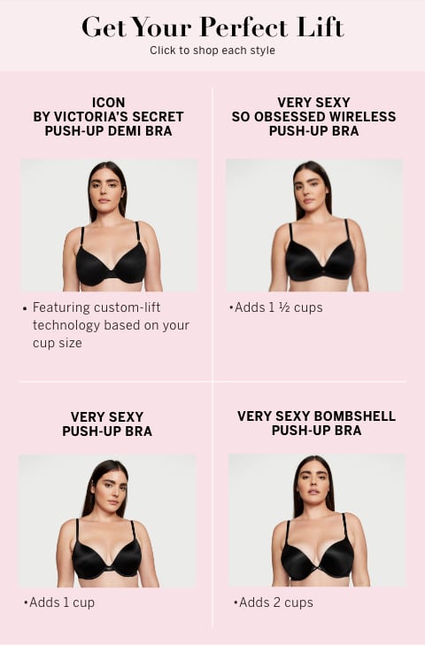 Buy Push-Up Strapless Bra - Order Bras online 5000000046 - Victoria's  Secret US