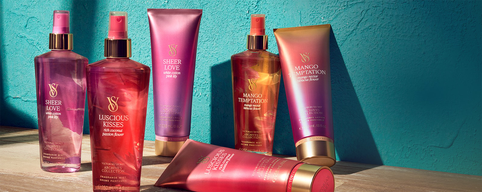 Limited Edition Summer Fling. Back from the Archives. Iconic scents, throwback bottle.