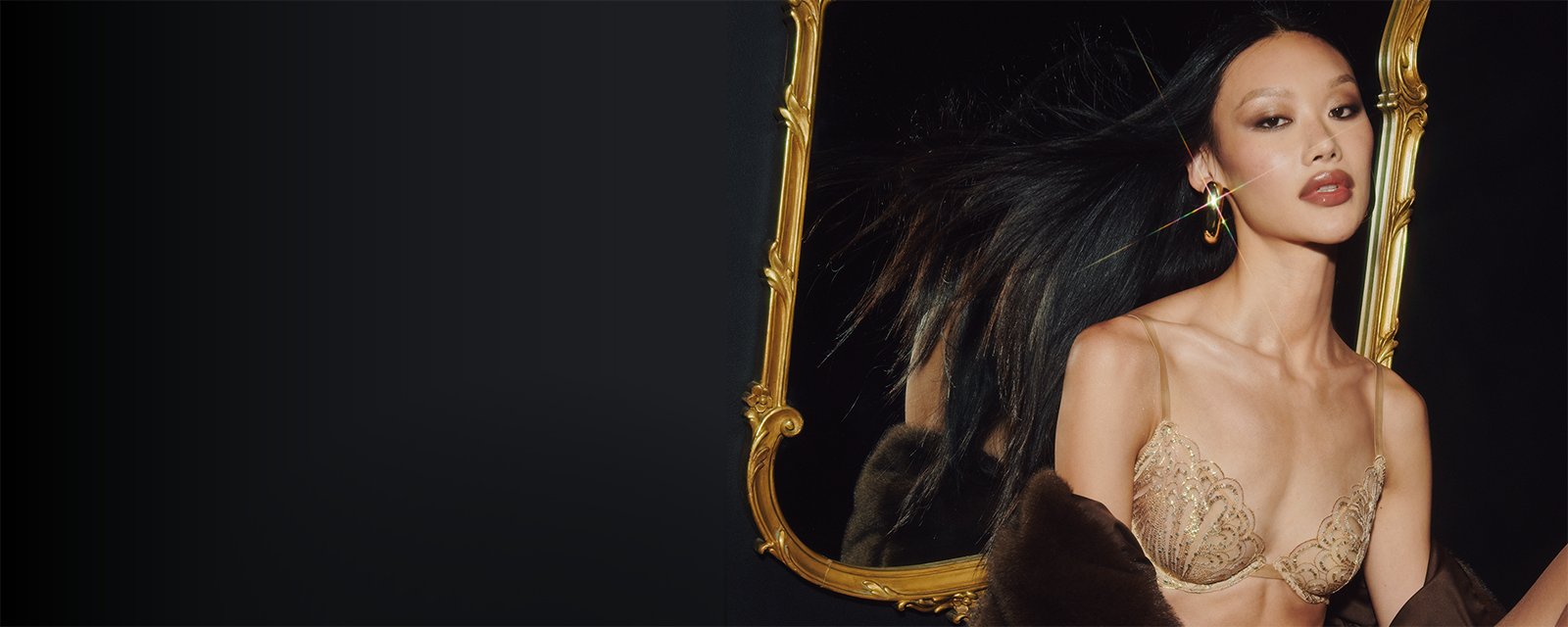 Shine in New Unlined Bras. Featuring twinkling details for the brightest season.