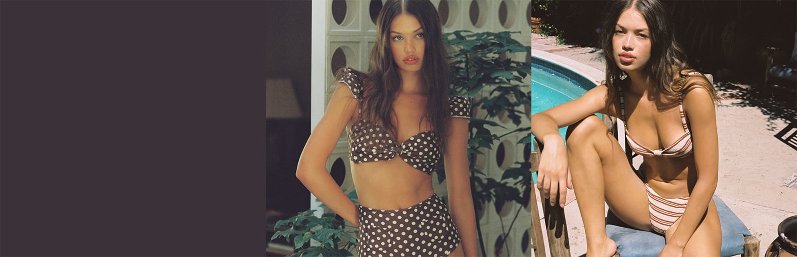 New from Montce. Discover the woman-founded brand that specializes in fit-focused swimwear, featuring quality fabrics and retro designs.