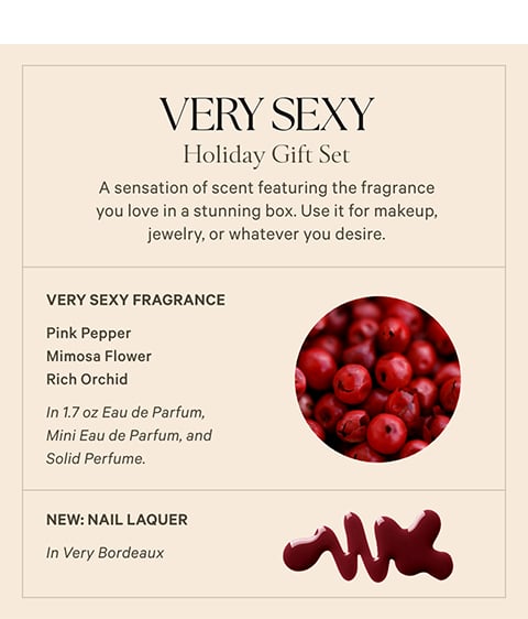 Buy 4-Piece Very Sexy Gift Set ft. Full-Sized Eau de Parfum with