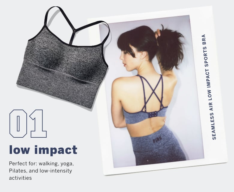 <p>Seamless Air Low Impact Sports Bra. Perfect for: walking, yoga, Pilates, and low-intensity activities.</p>