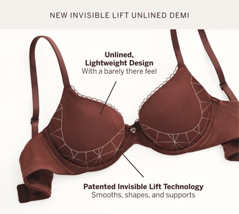 Red Unlined Bras 40C