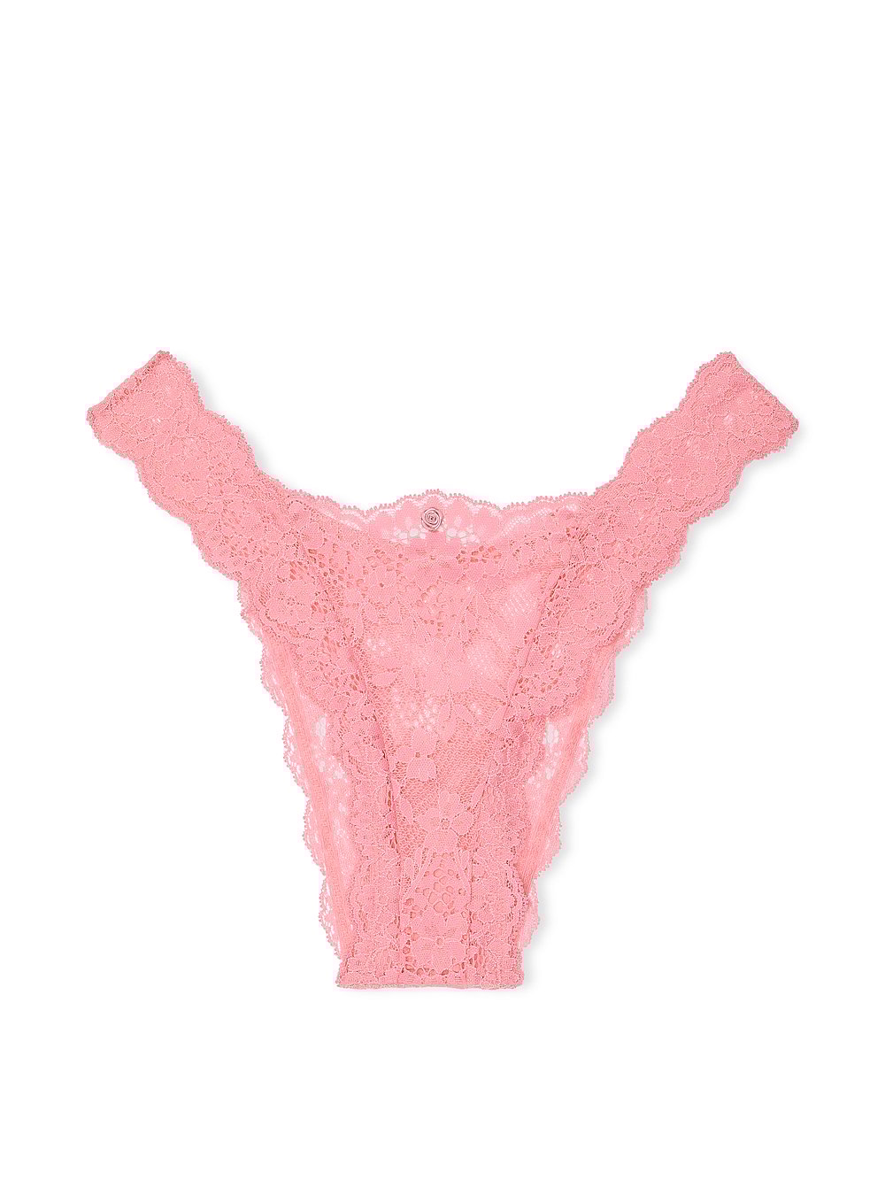 Dream Angels Lace-Trim Brazilian Panty
