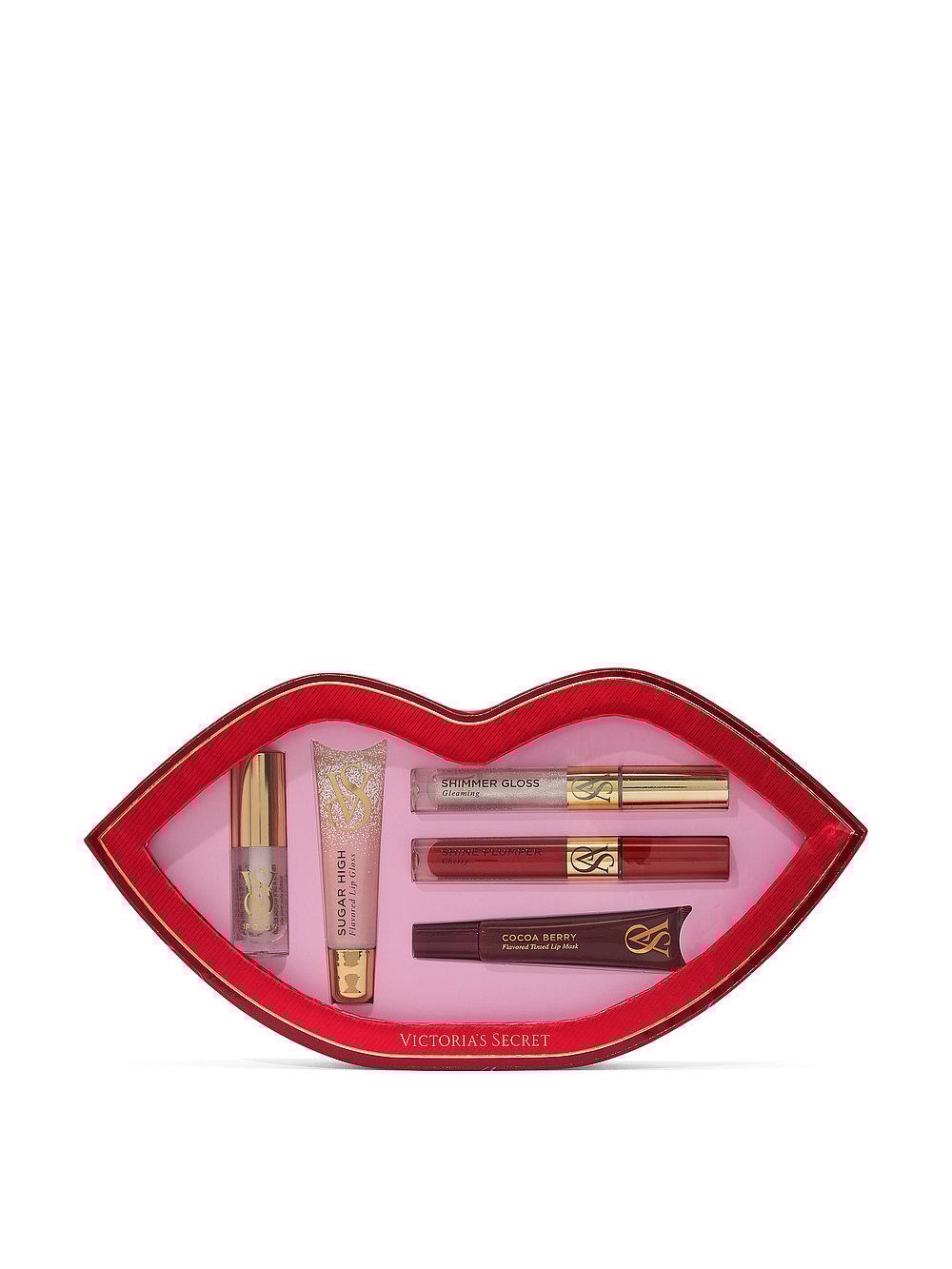 5-Piece Lip Gloss, Oil, Mask & Lip Plumper Gift Set